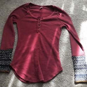 Free people long sleeve
